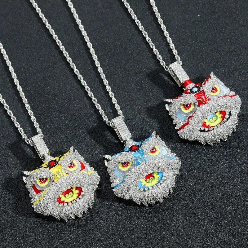 Retro Lion Pendant Necklace