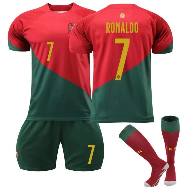 Portugal World Cup Home Kit 7 Ronaldo Shirt