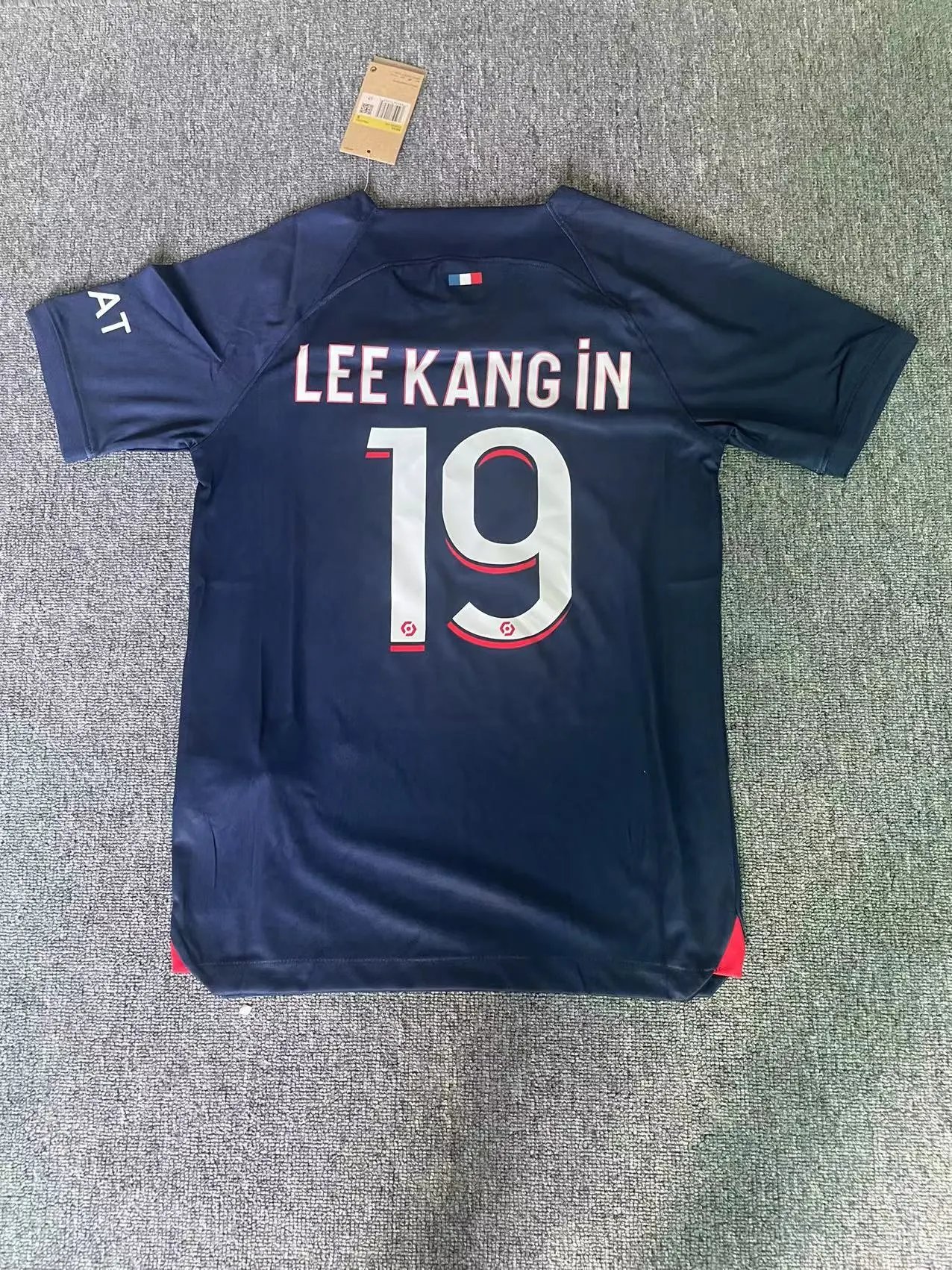 Paris Home Football Jersey 30 Messi 19 Son 7 Mbapp