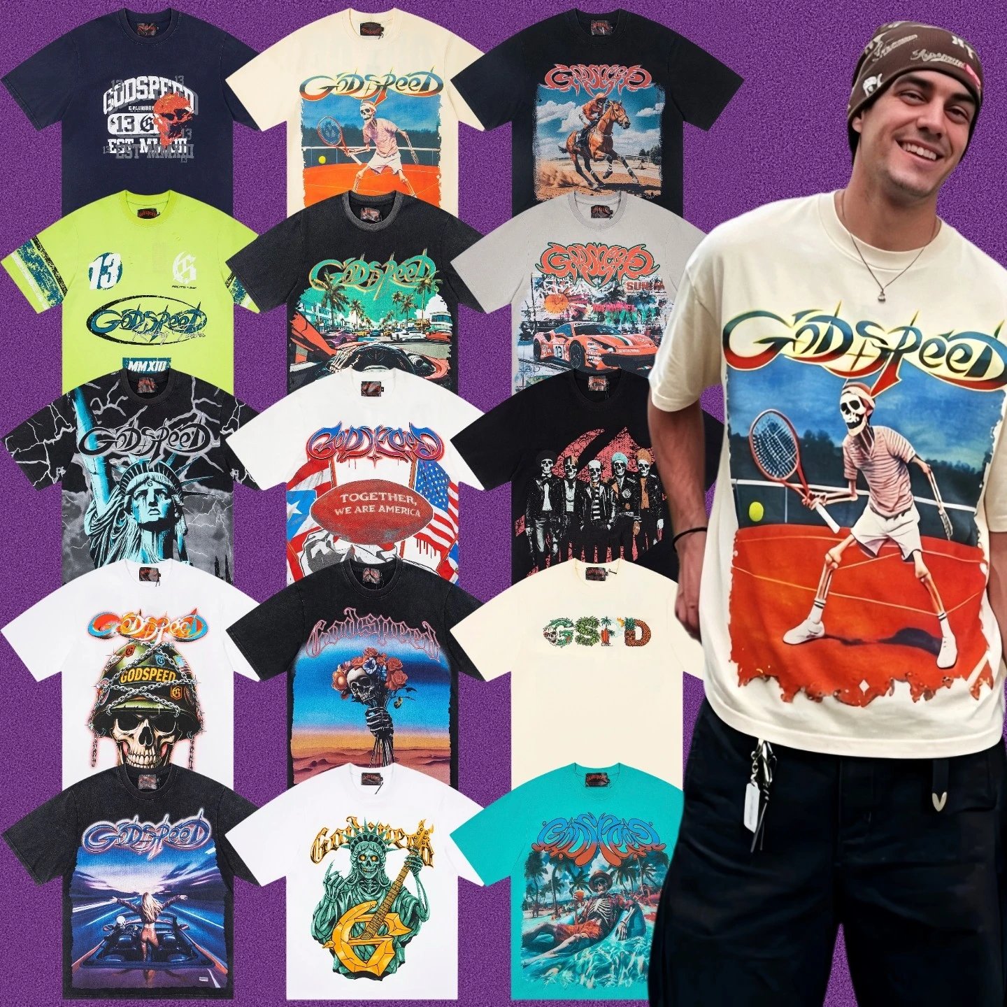 Godspeed Athletic Streetwear T-Shirt