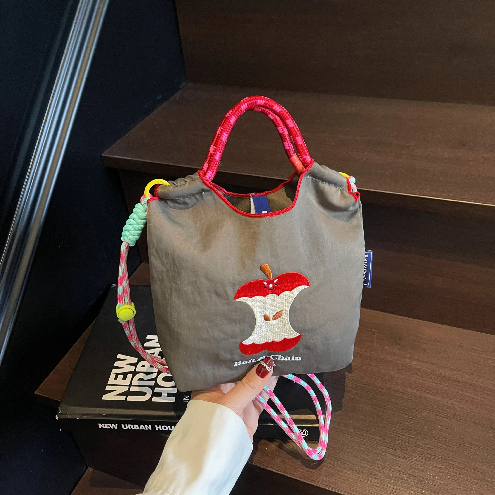 Athletic Running Shopping Tote Bag