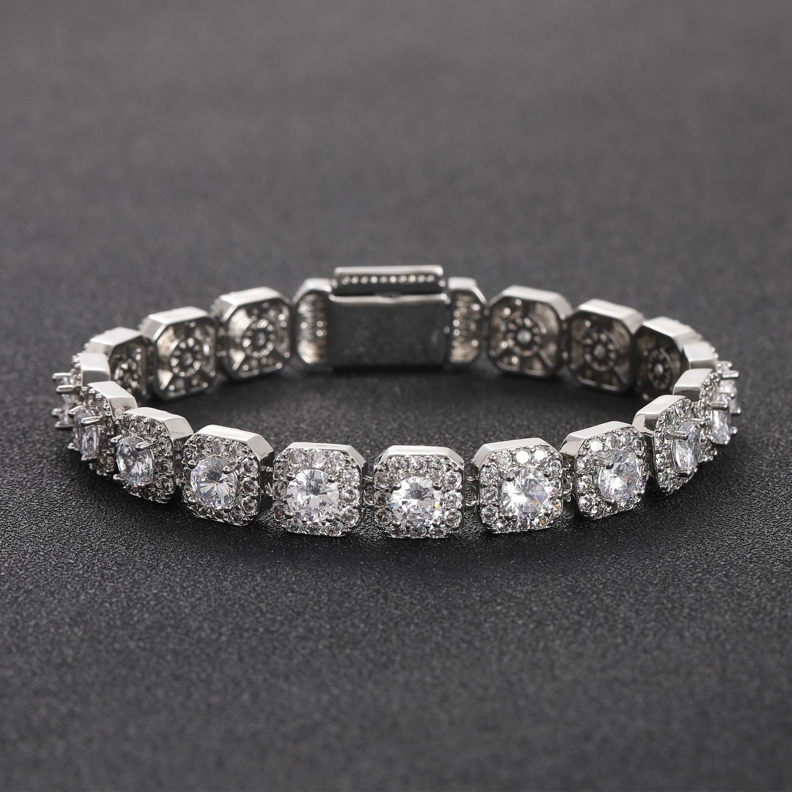 Copper Zircon Chain Athletic Handwear