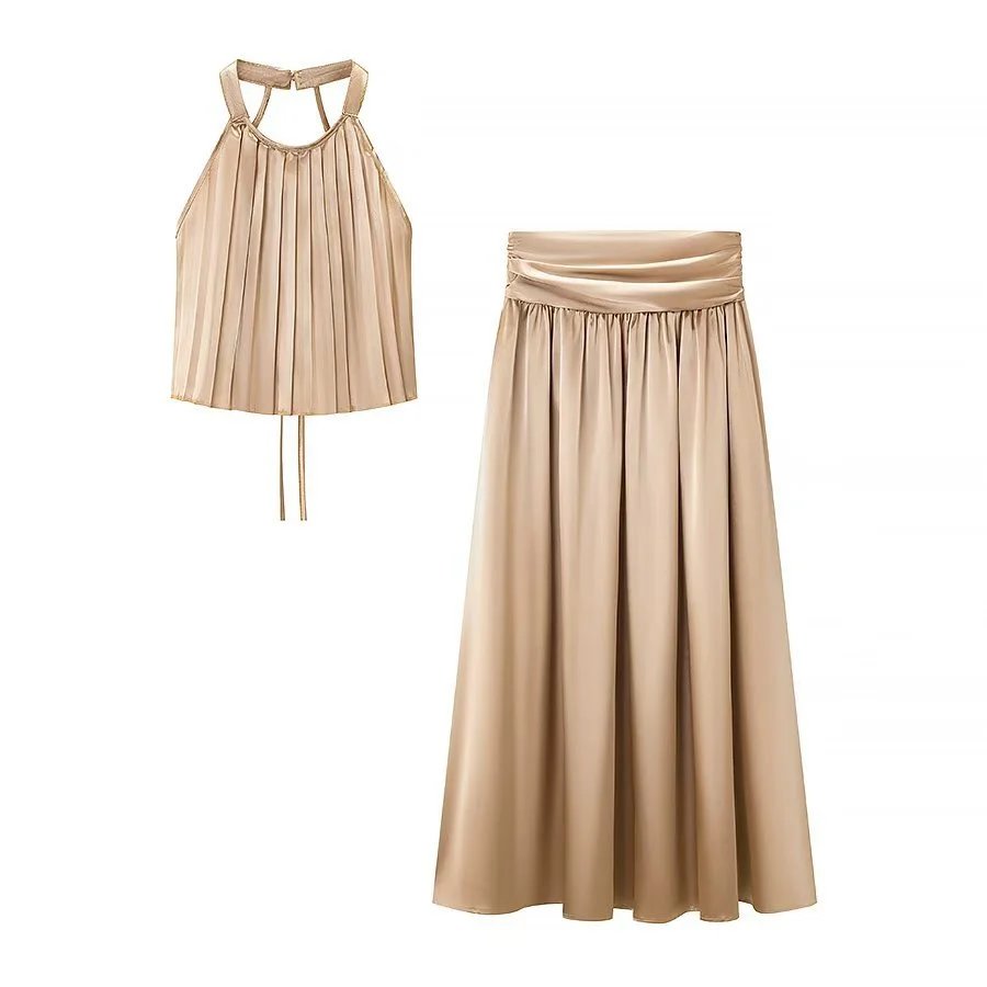 Dress Top Skirt Set