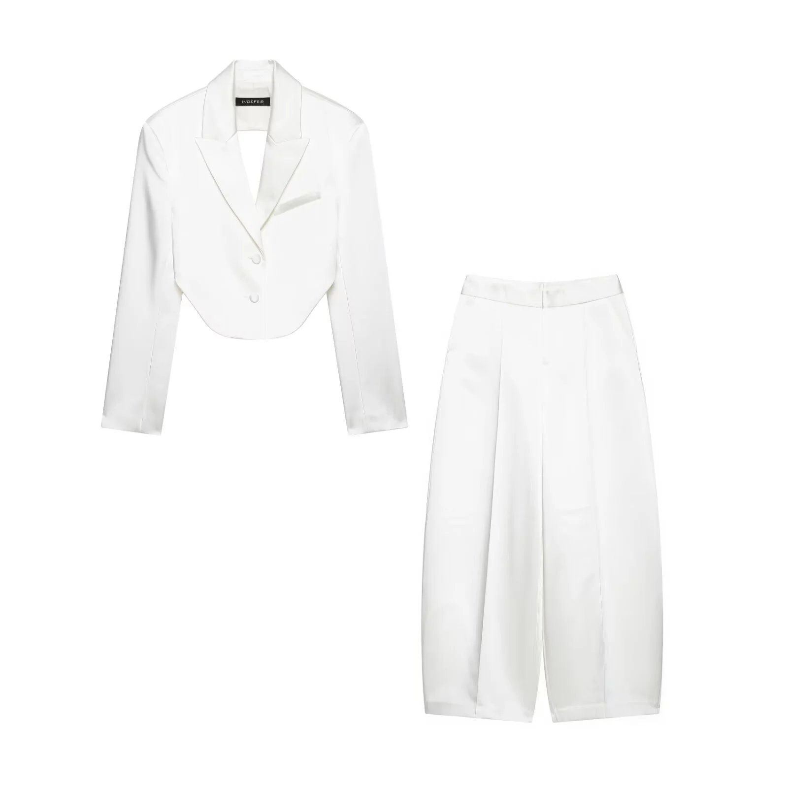 Women Performance Athletic Blazer Suit