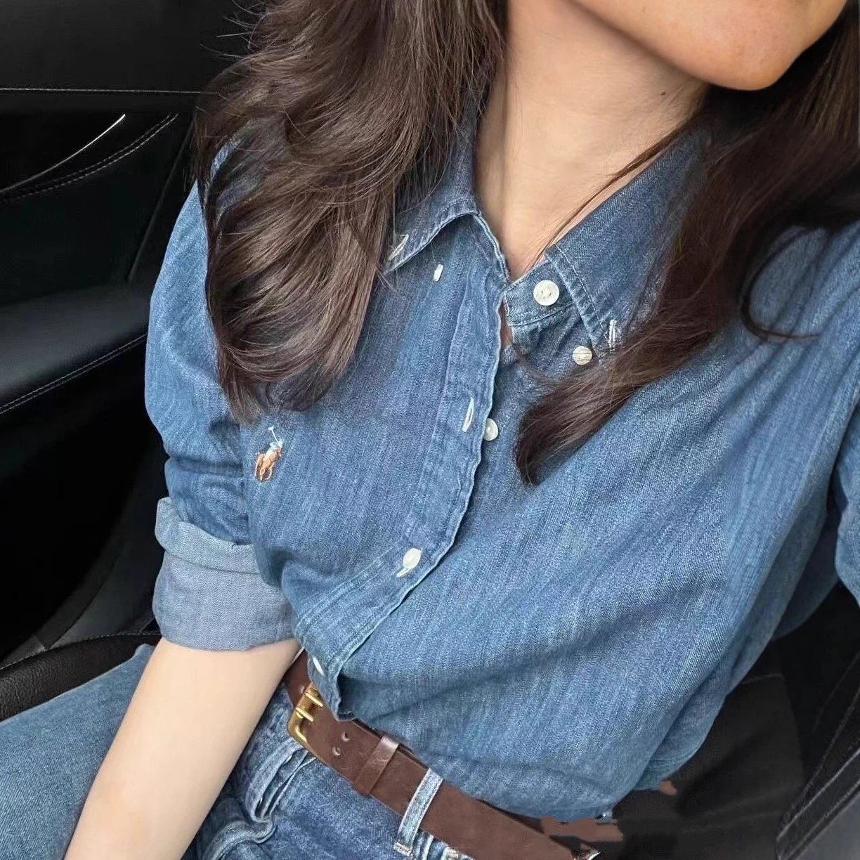 Polo Ralph Lauren Denim Button