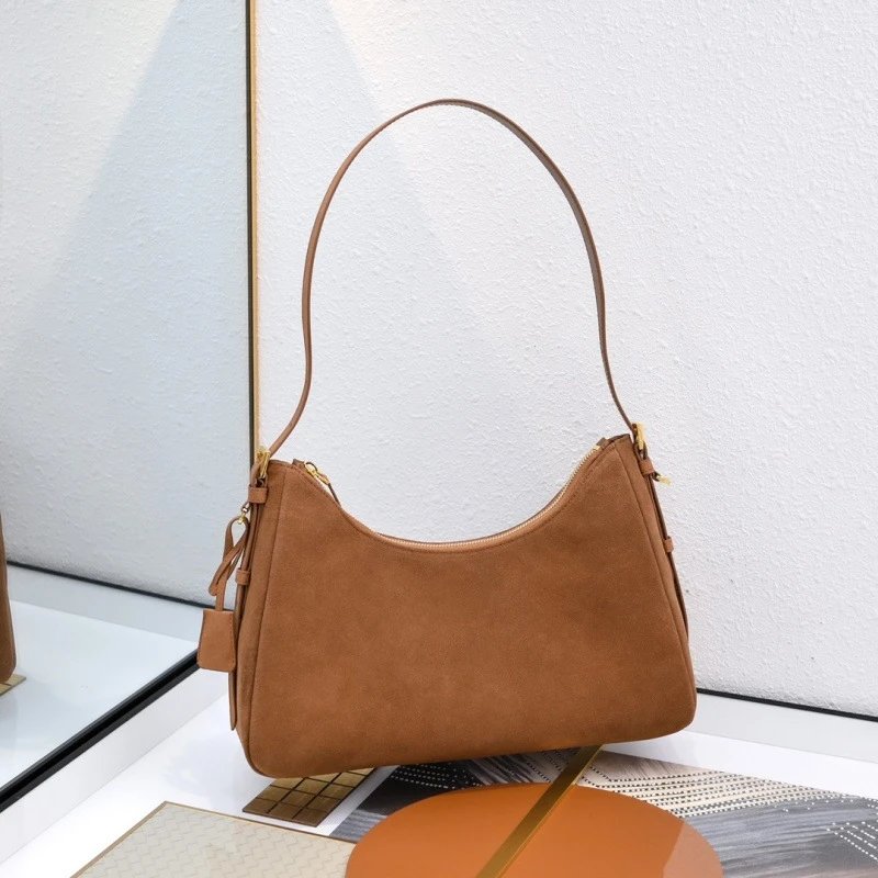 New High Version Leather Crossbody Bag Trendy 