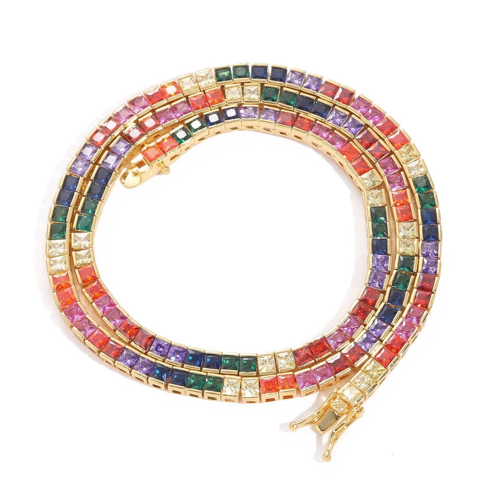 Colorful Tennis Chain