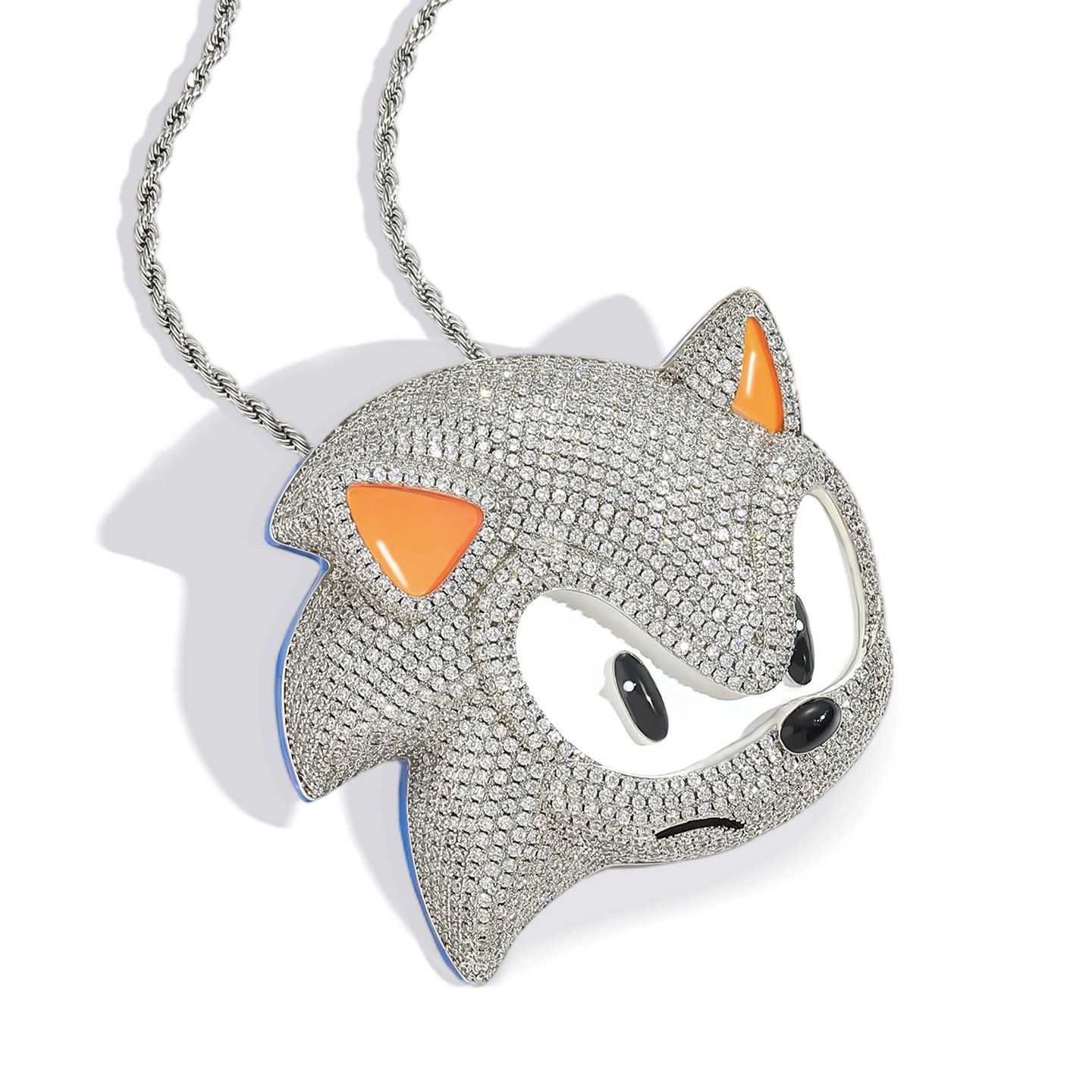 Anime Sonic Character Pendant Necklace