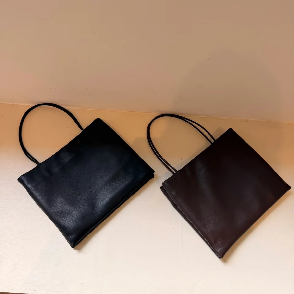 T*Row Cecily Lightweight Leather Tote Bag