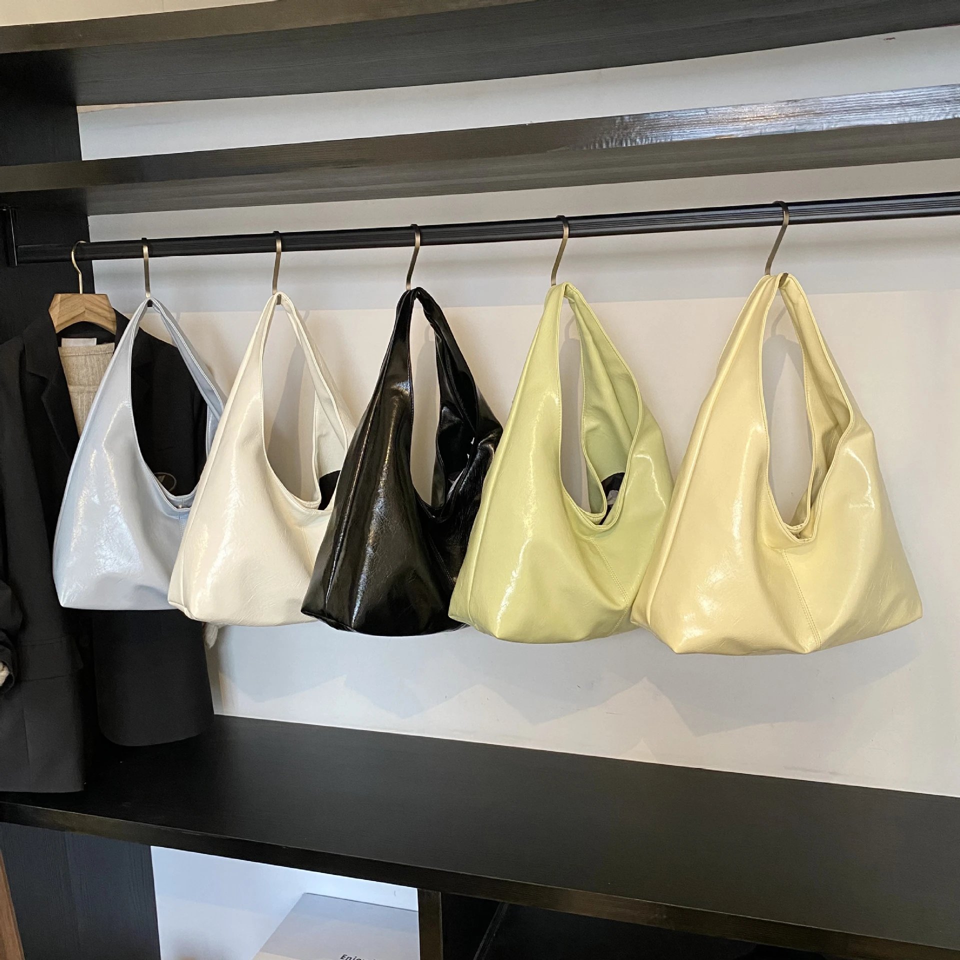 Women Large Capacity PU Shoulder Bag