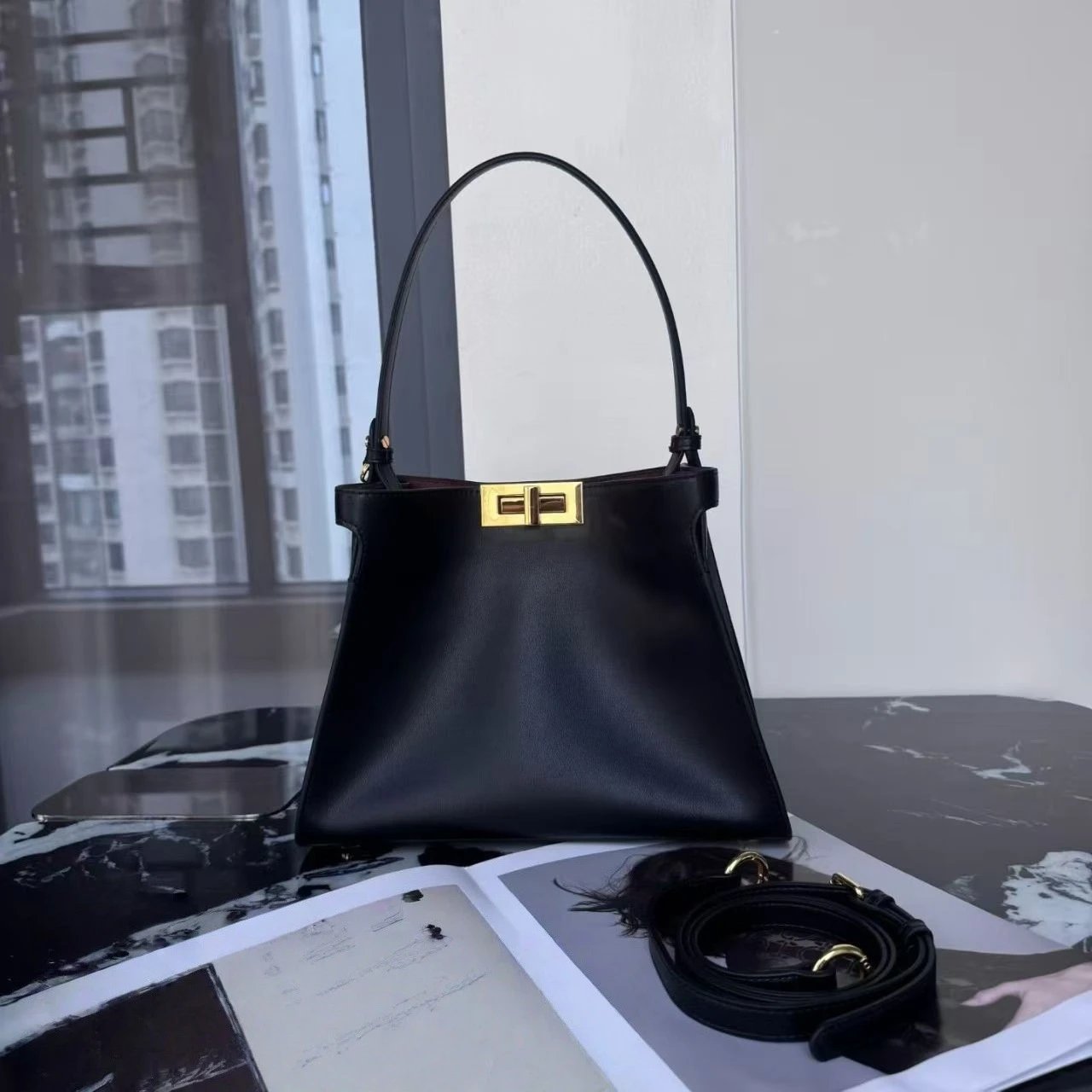 FD Leather Handbag