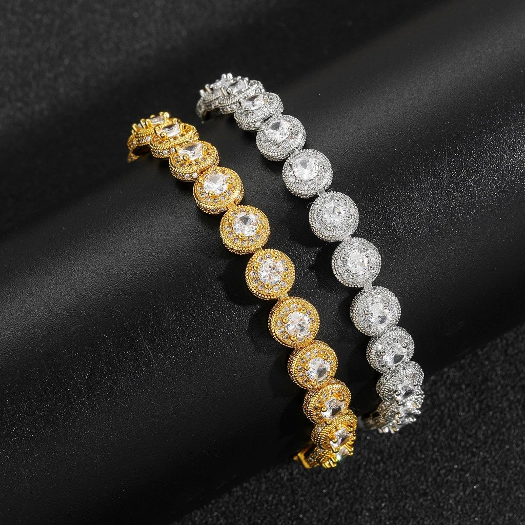Men Stylish Hip Hop Chain Bracelet