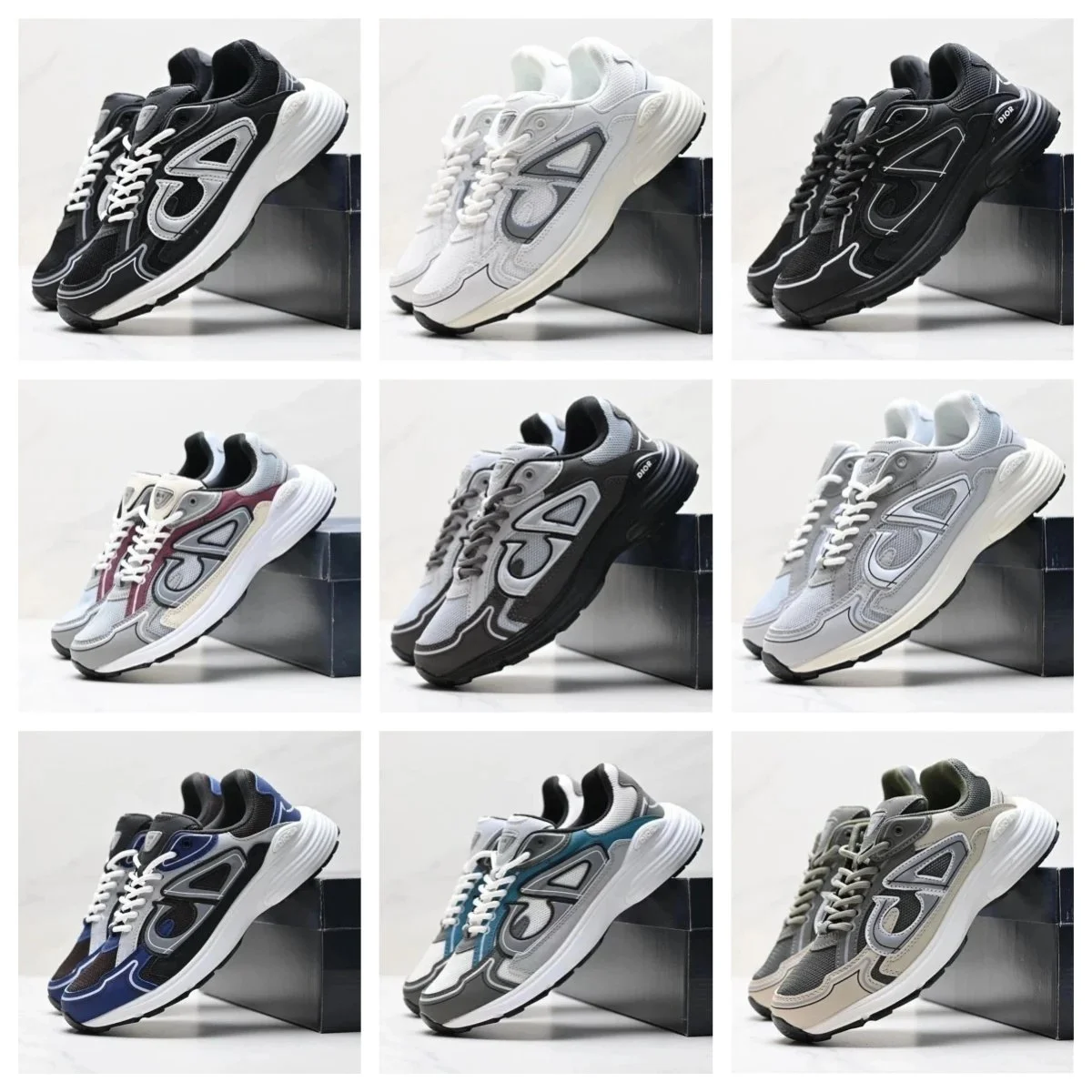 DIOR's B30 Countdown series sneakers