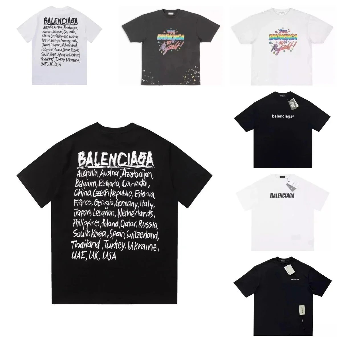 Balenciaga T-shirt TEE | 31 colorways