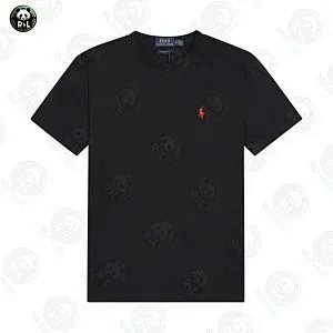 Ralph Lauren Pony Tee Black