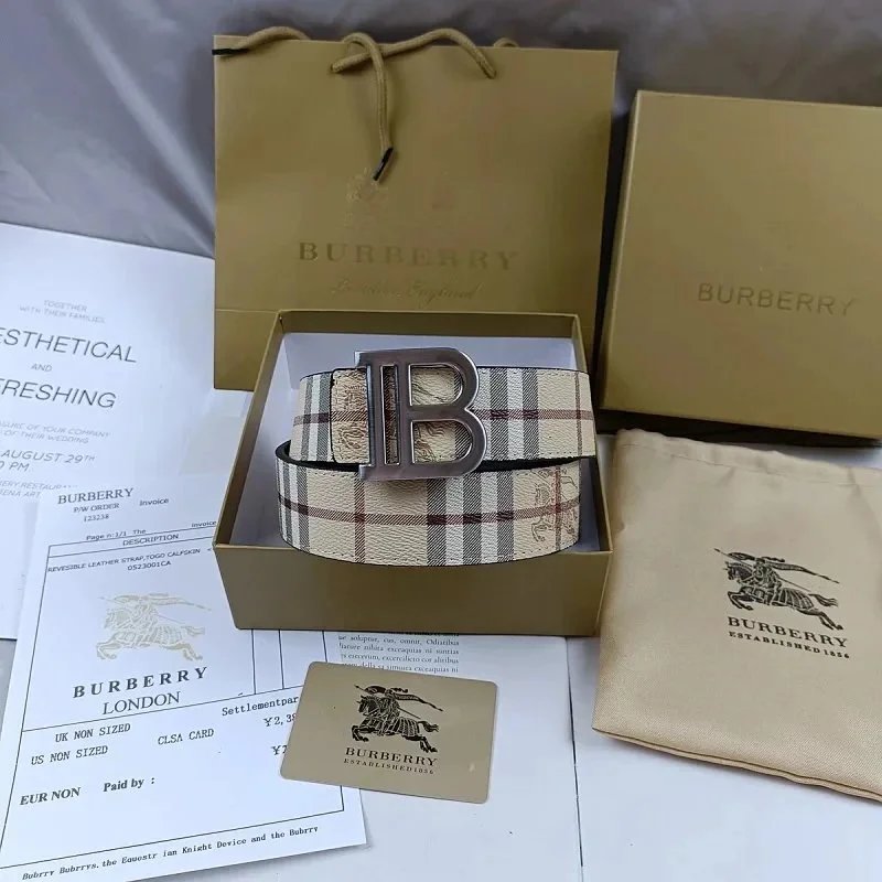 Burberry Vintage Check Belt