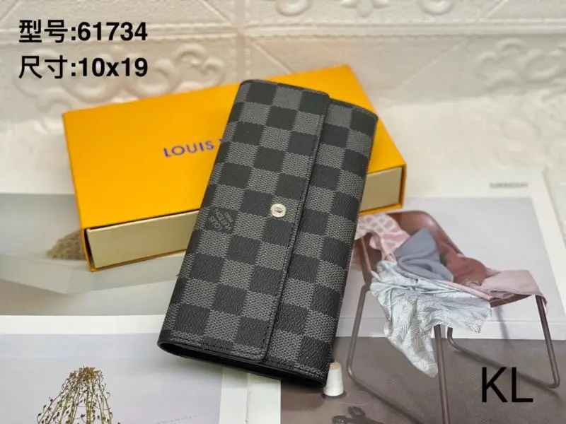 Louis Vuitton (LV) Classic Long Wallet / Passport Holder