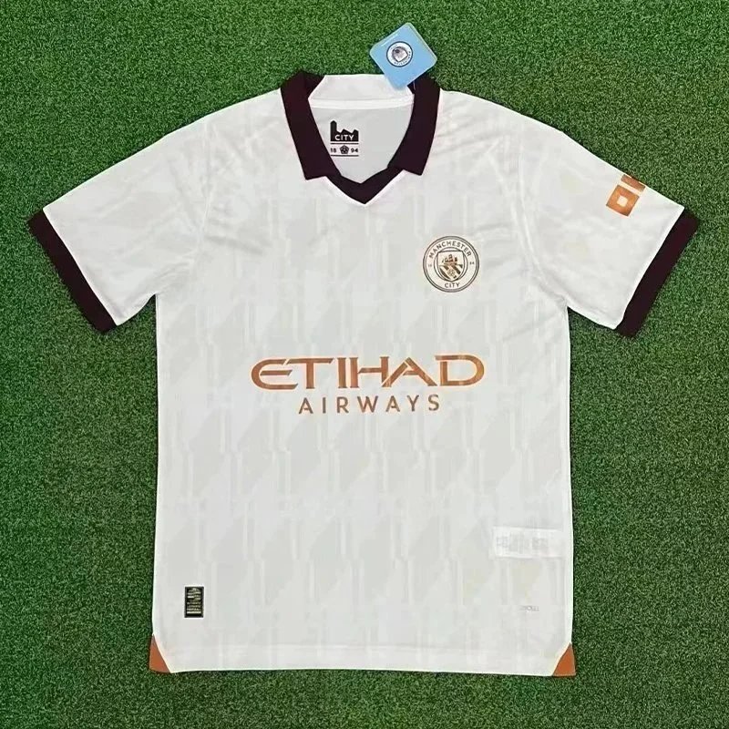 Manchester City FC 2023-24 Away Jersey White