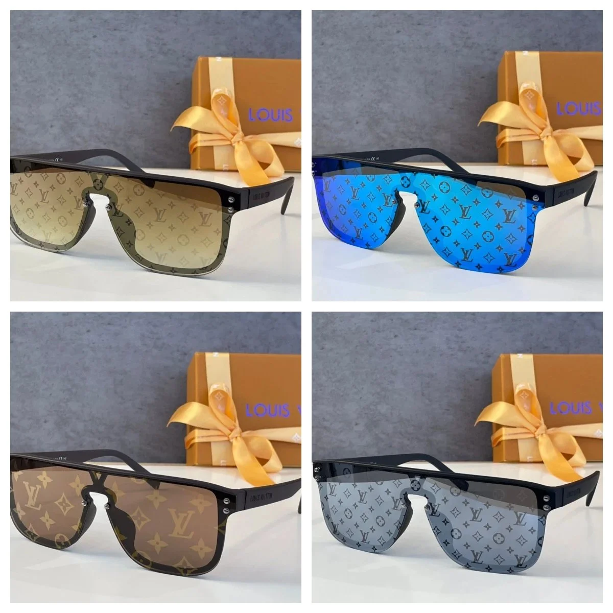 Louis Vuitton's Classic Rimless Aviator Sunglasses