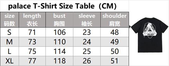Palace T-shirt TEE: seller detail photo 2
