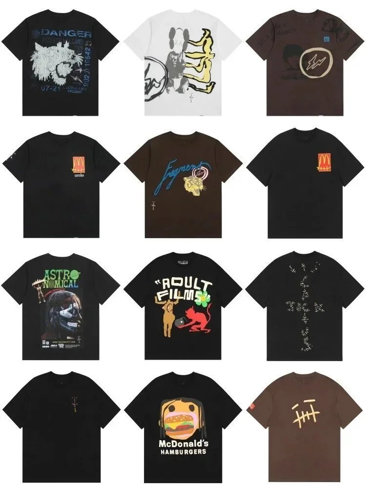 Travis Scott T-shirt Tee | 40 colorways
