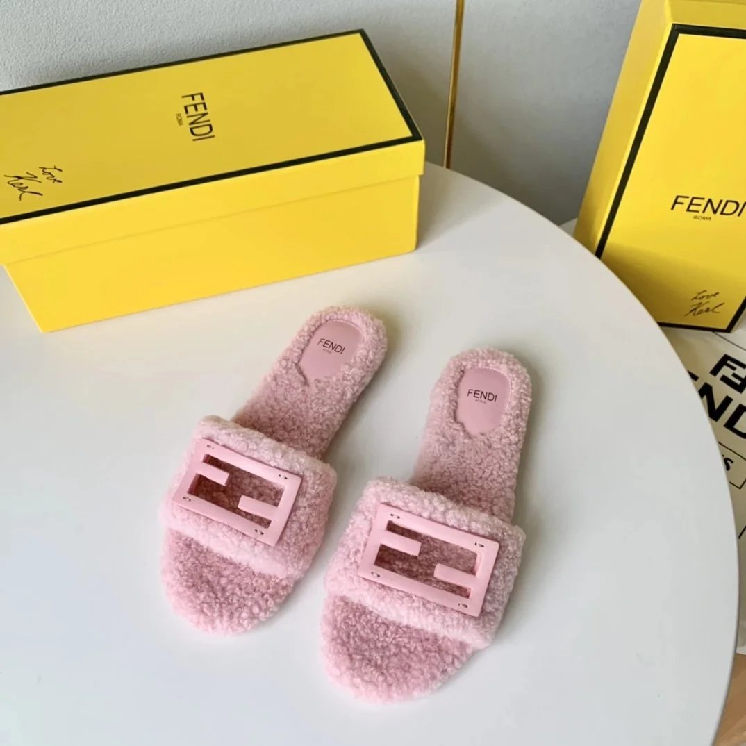 FENDI Baguette Slides