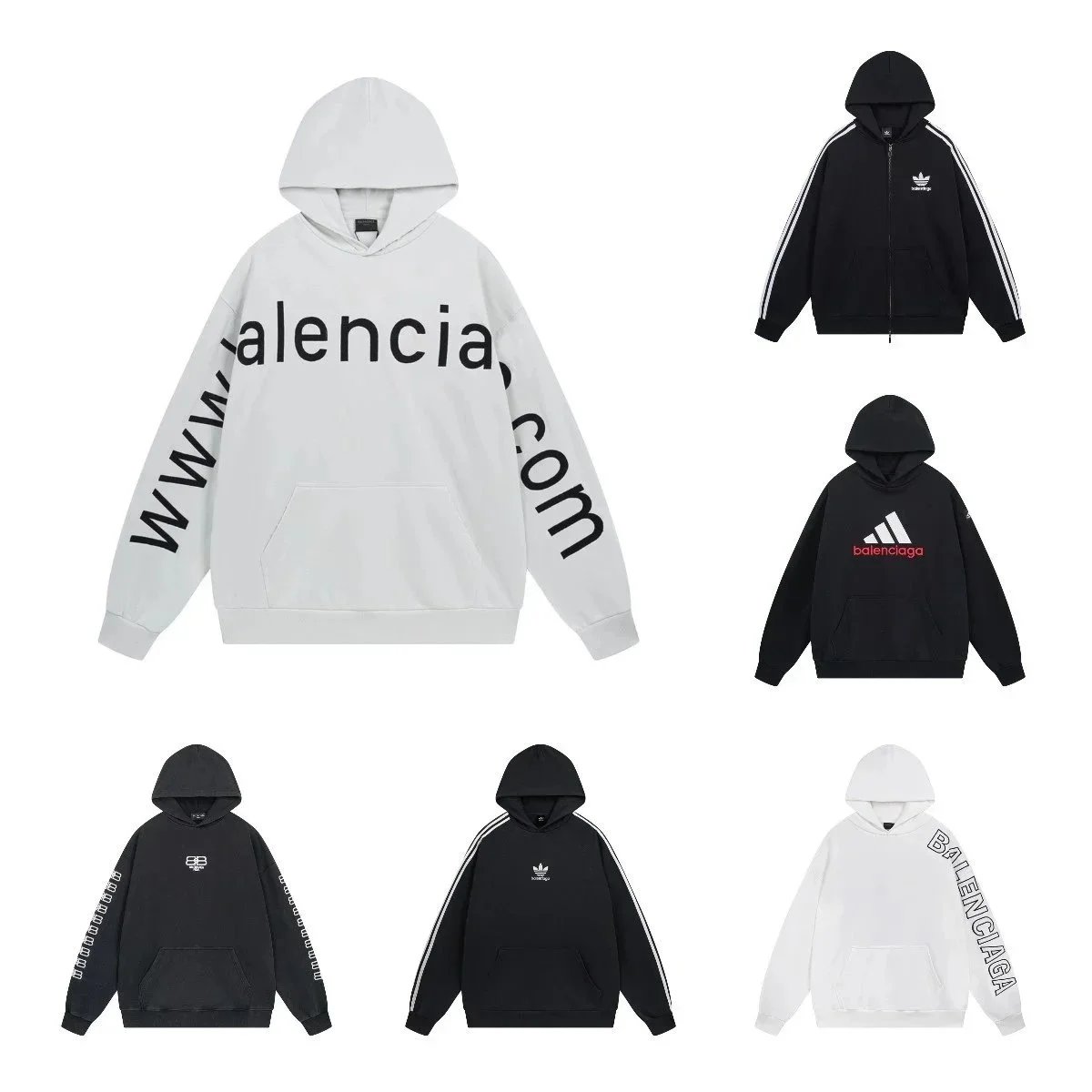 Balenciaga x Adidas Hoodies [2