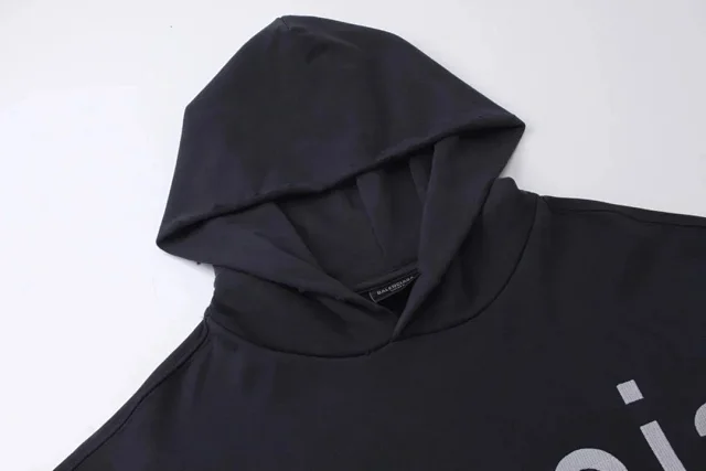 Balenciaga Hoodies & Sweatshirts Hooded pullover with kangaroo pocket product detail image 2