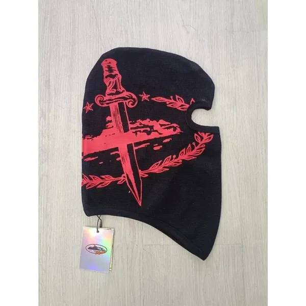Hellstar Records Slaughter Logo Zip-Up Hoodie and Sweatpants Set Black - 4