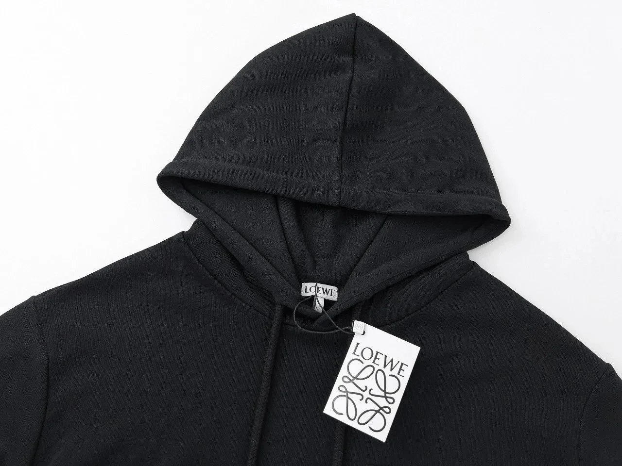 Loewe Anagram Logo Hoodie Pale Yellow - 5
