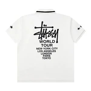 Stüssy World Tour Polo Shirt