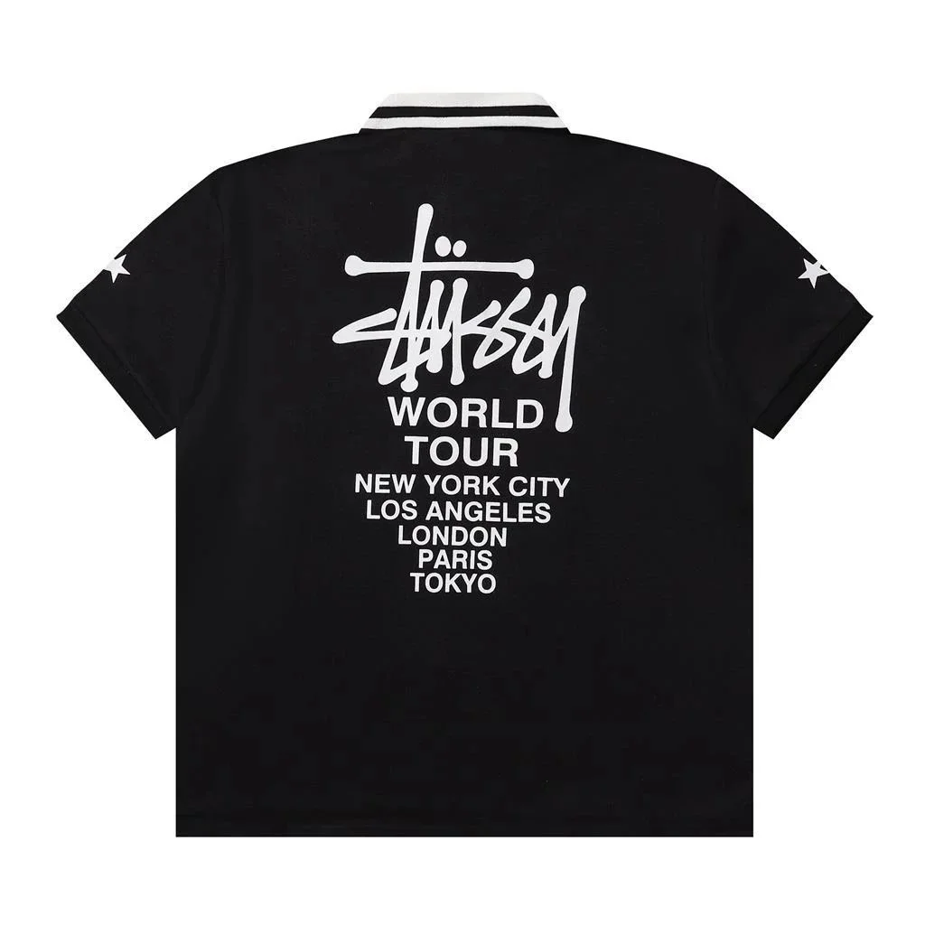 Stüssy World Tour Series Polo Shirt