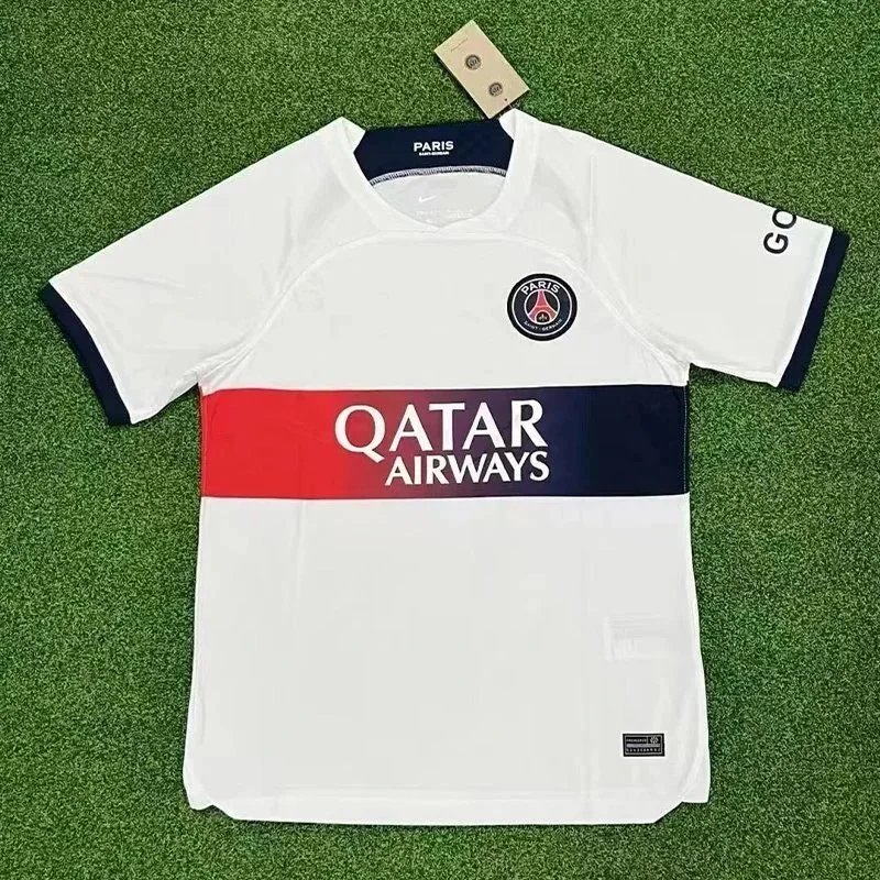 Paris Saint-Germain 2023-24 Away Jersey White - 1