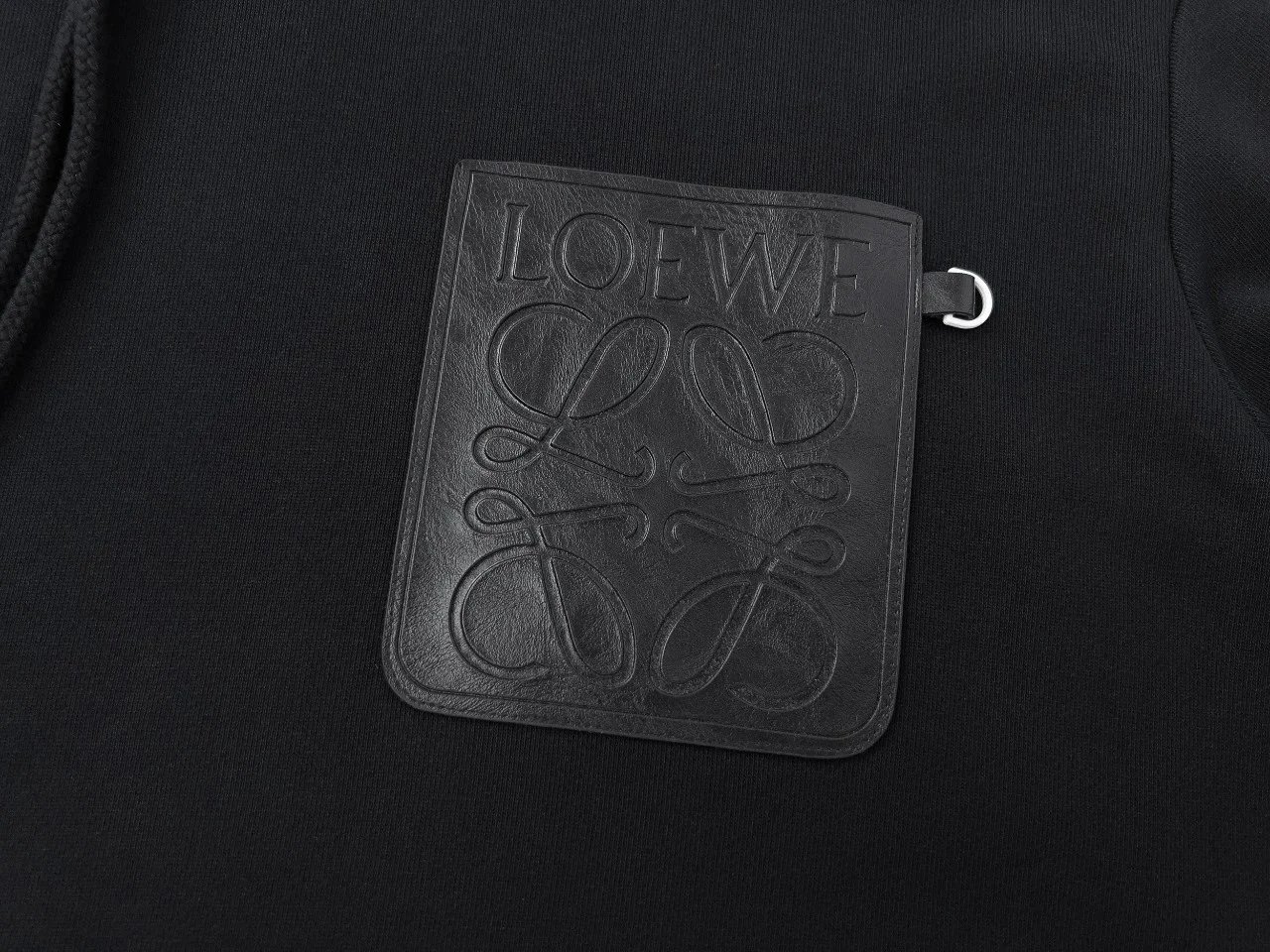 Loewe Anagram Logo Hoodie Pale Yellow - 7