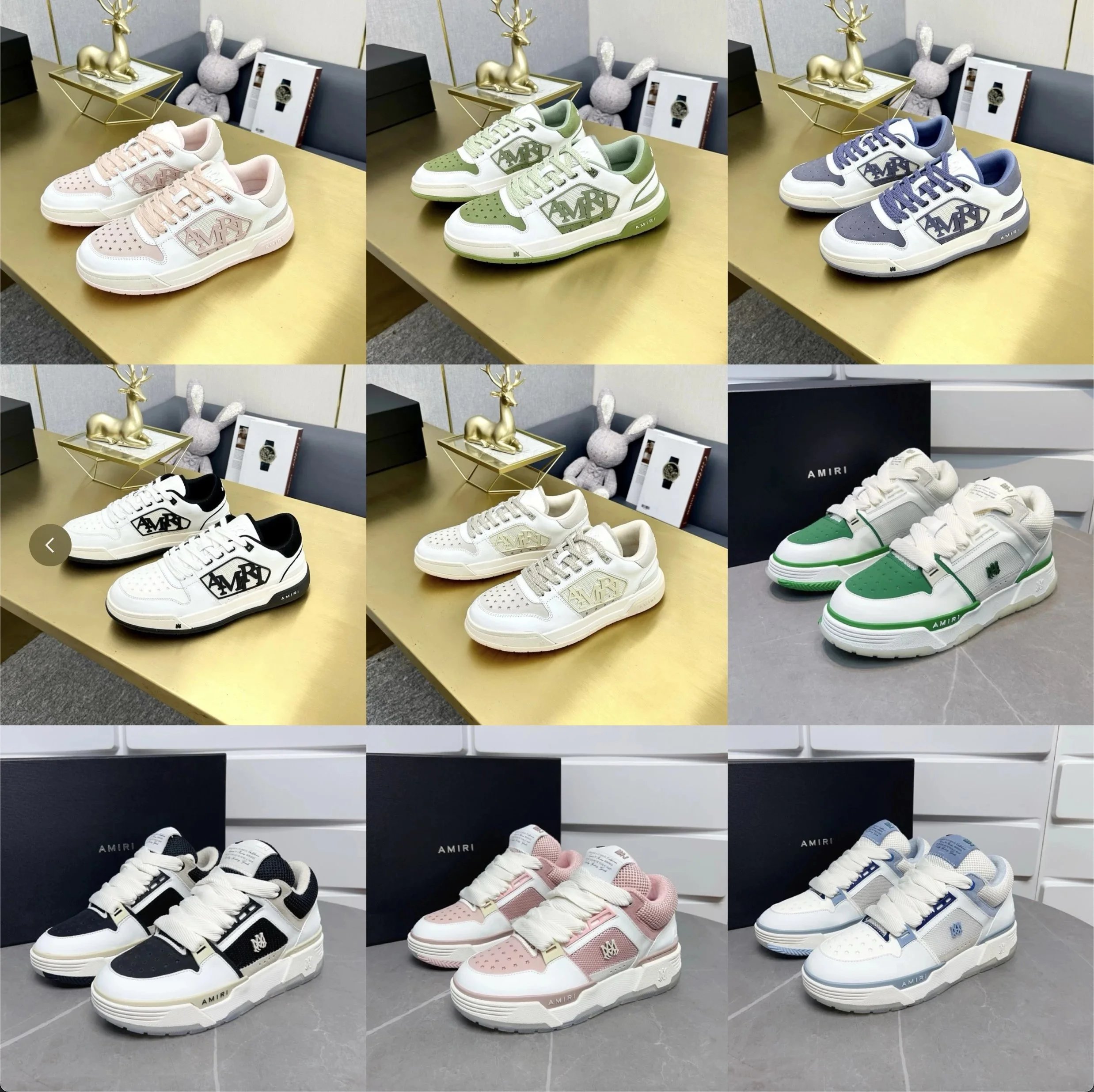 Amiri Shoes | 12 colorways