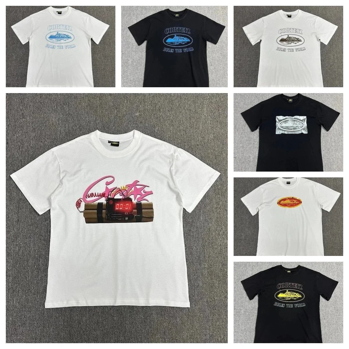 Factory Direct Fashion Short Sleeve T-Shirt -001-tyn