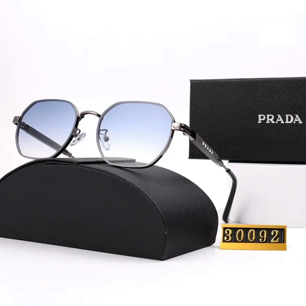 PRADA Metal-Frame Sunglasses