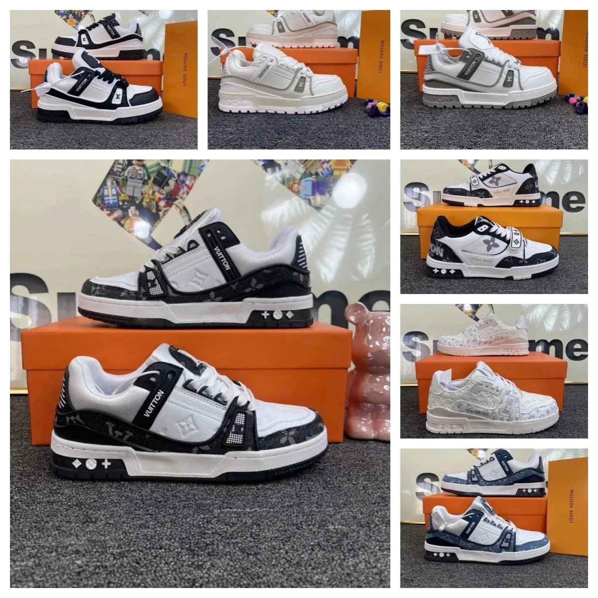 New Fashionable Versatile Trendy Sneakers-001