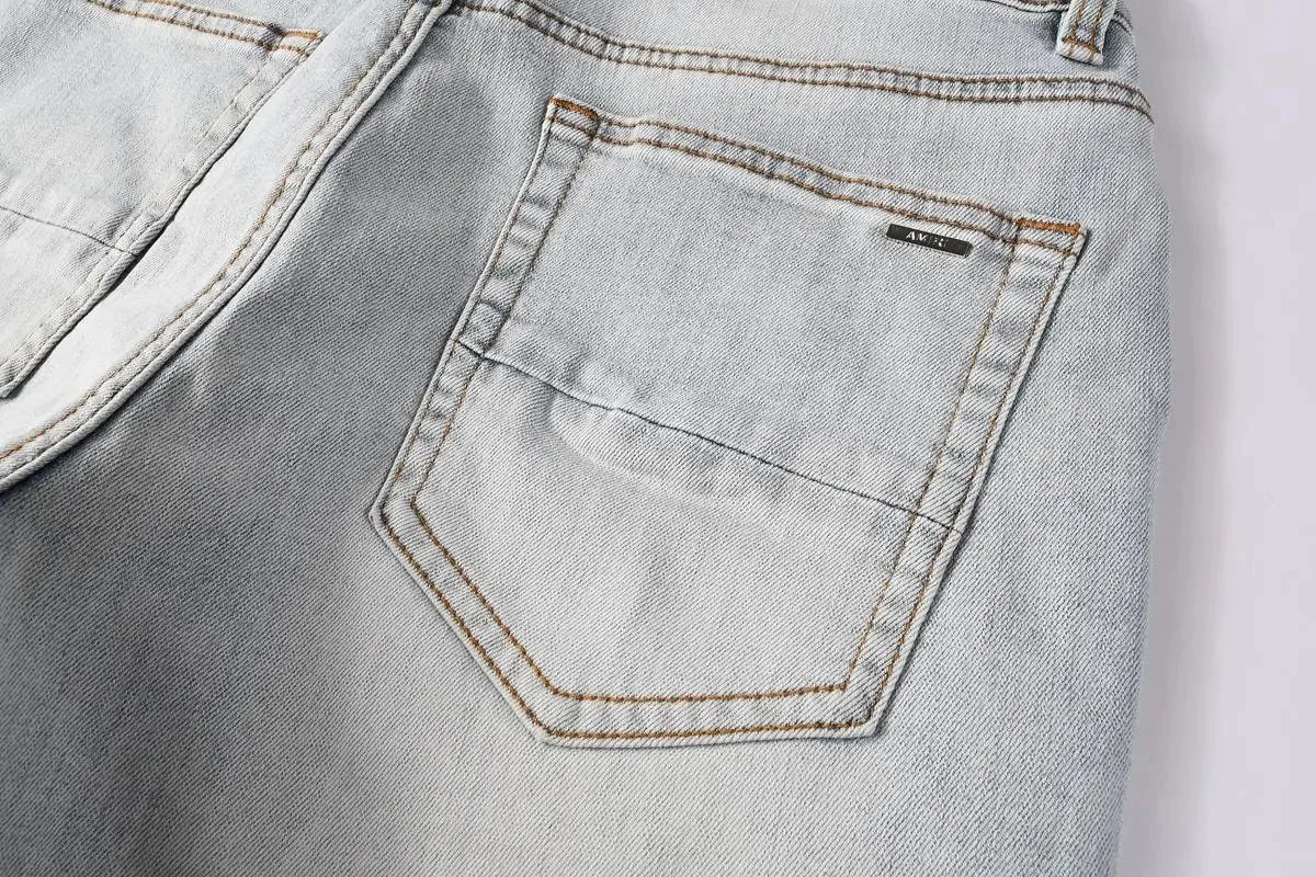 AMIRI Jeans Distressed slim-fit denim image 9