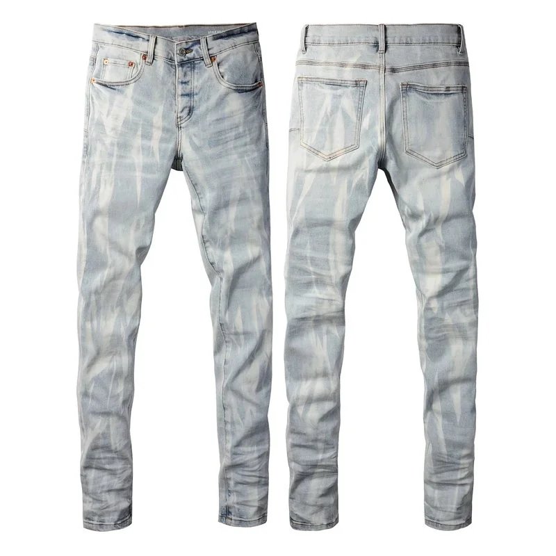AMIRI Jeans Distressed slim-fit denim — 7017