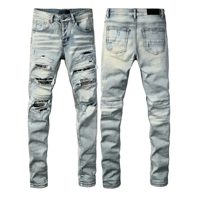 AMIRI Jeans Distressed slim-fit denim product detail image 7
