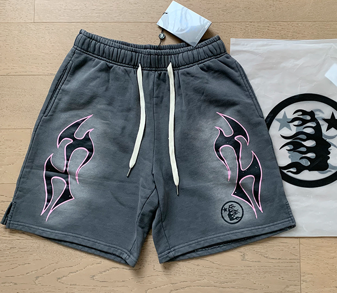 Hellstar Matching Sets Graphic T-shirt and Drawstring Shorts Set — 39