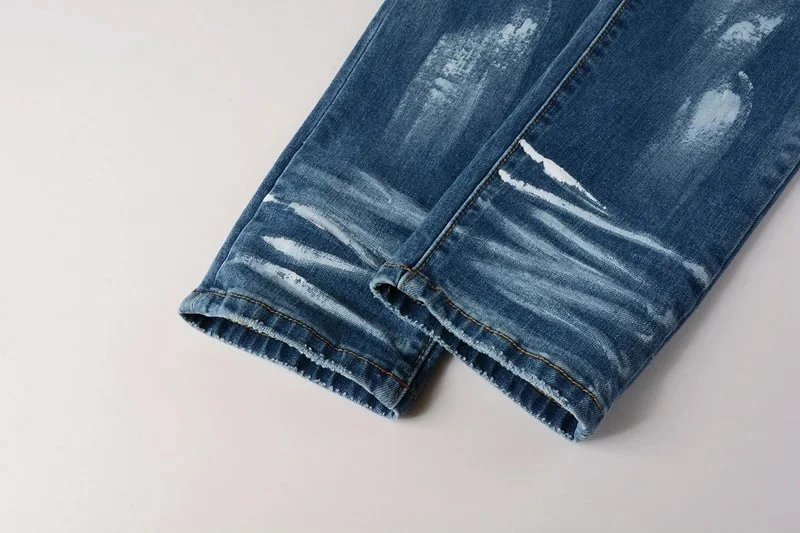 AMIRI Jeans Distressed slim-fit denim image 13