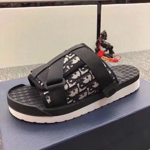 Dior Slippers Adjustable strap slide product detail image 2