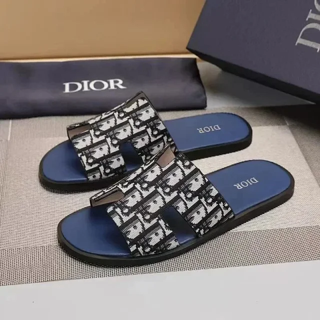 Dior Slippers Adjustable strap slide product detail image 6
