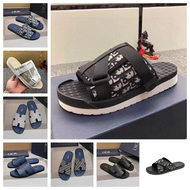 Dior Slippers Adjustable strap slide product detail image 1