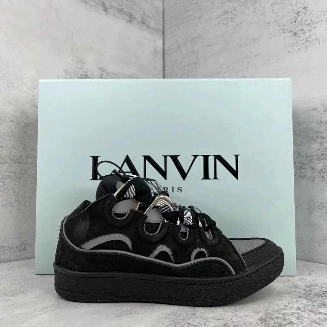 Lanvin x Pharrell Williams Run-Off Sneakers Beige Multicolor Sneakers - 15