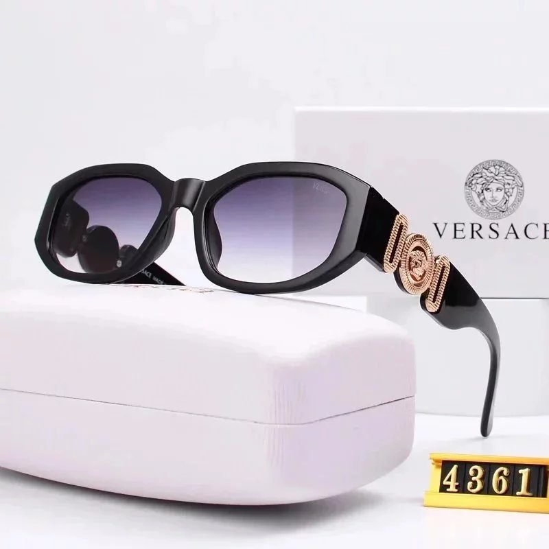 Versace 6131 White Oversized Square Sunglasses - 13