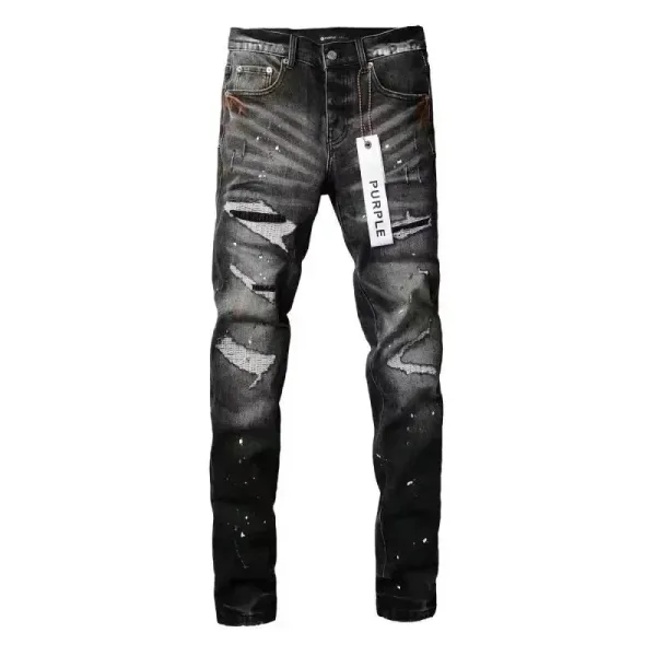 Purple Brand Holographic Wash Slim Fit Jeans - 13