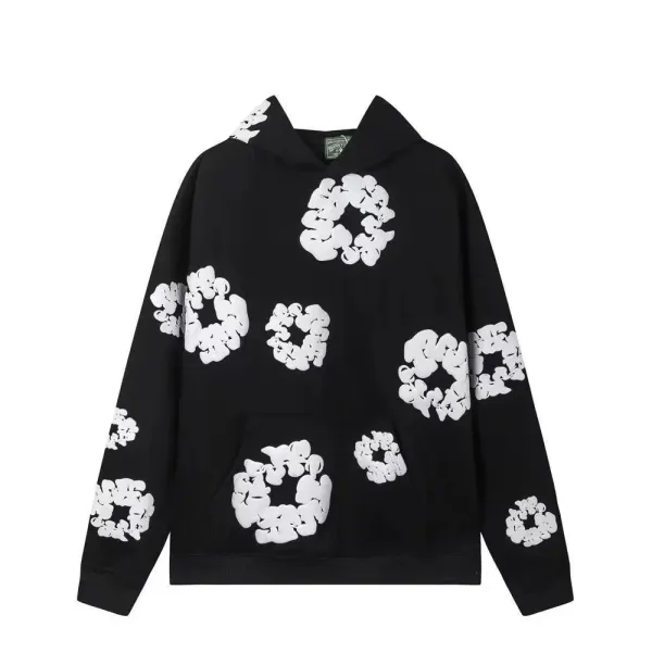 Gallery Dept. Floral Print Hoodie and Sweatpants Set Black - 2